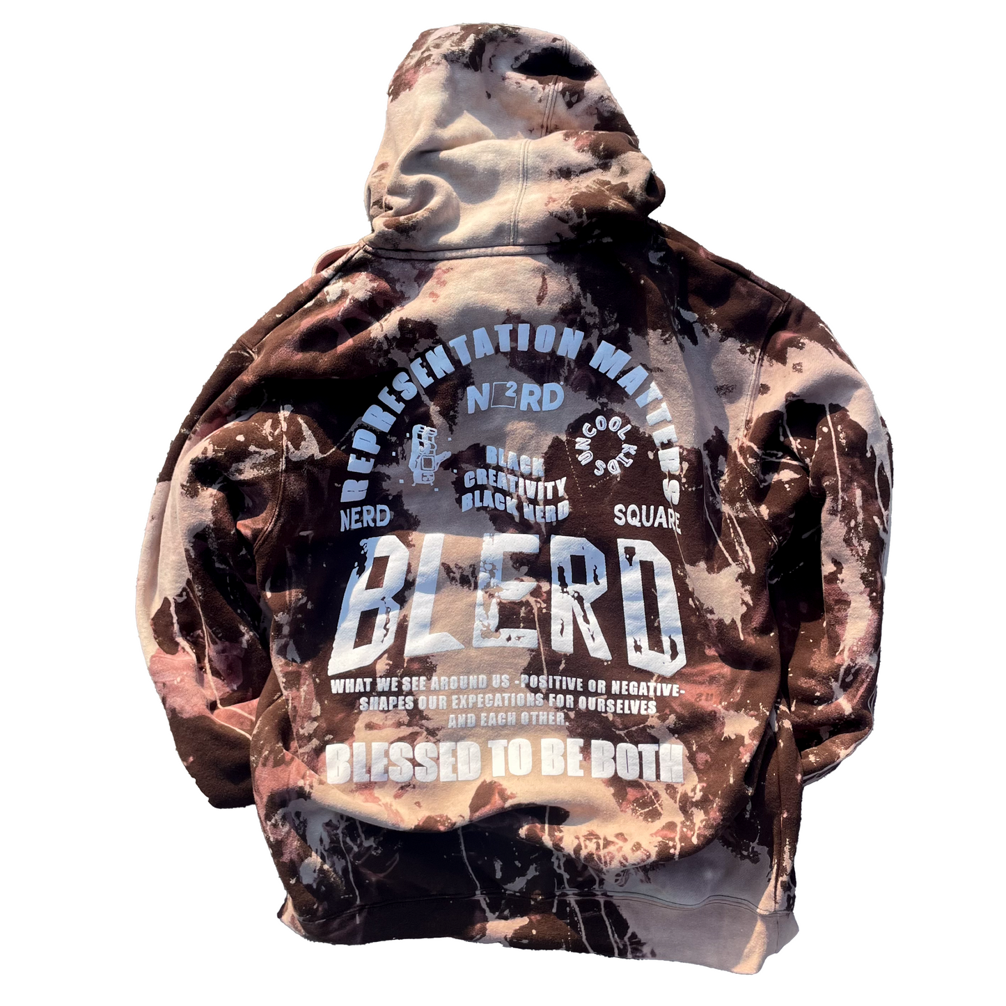 BLERD ACID WASH HOODIE