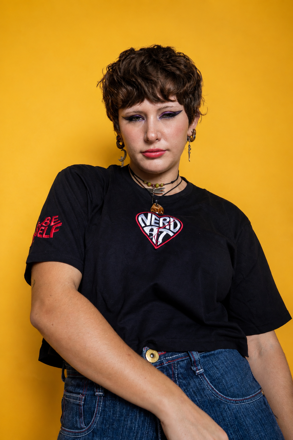 Nerd at Heart Crop Top