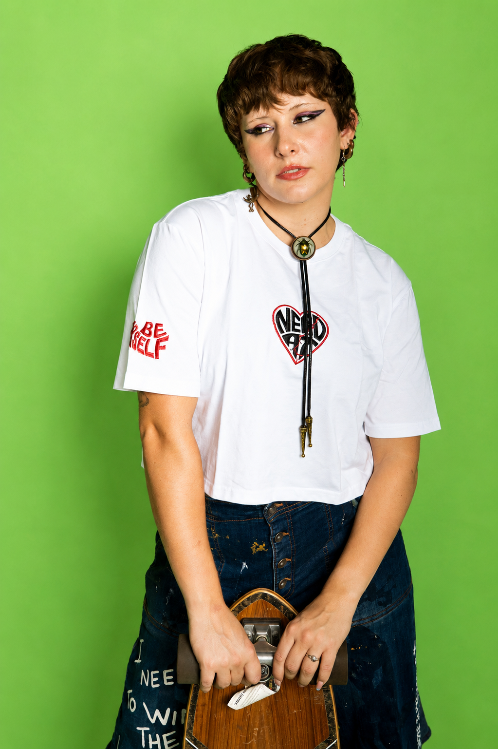 Nerd at Heart Crop Top