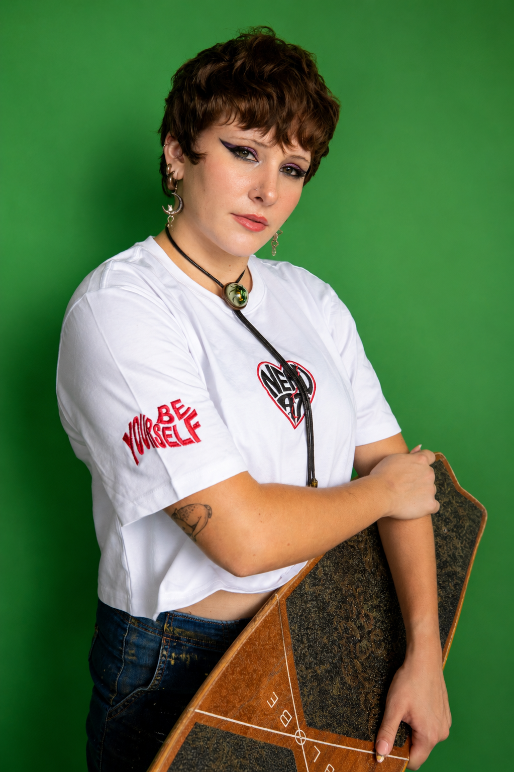 Nerd at Heart Crop Top