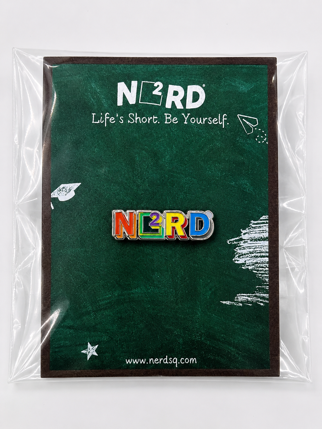 Nerd Enamel Pin