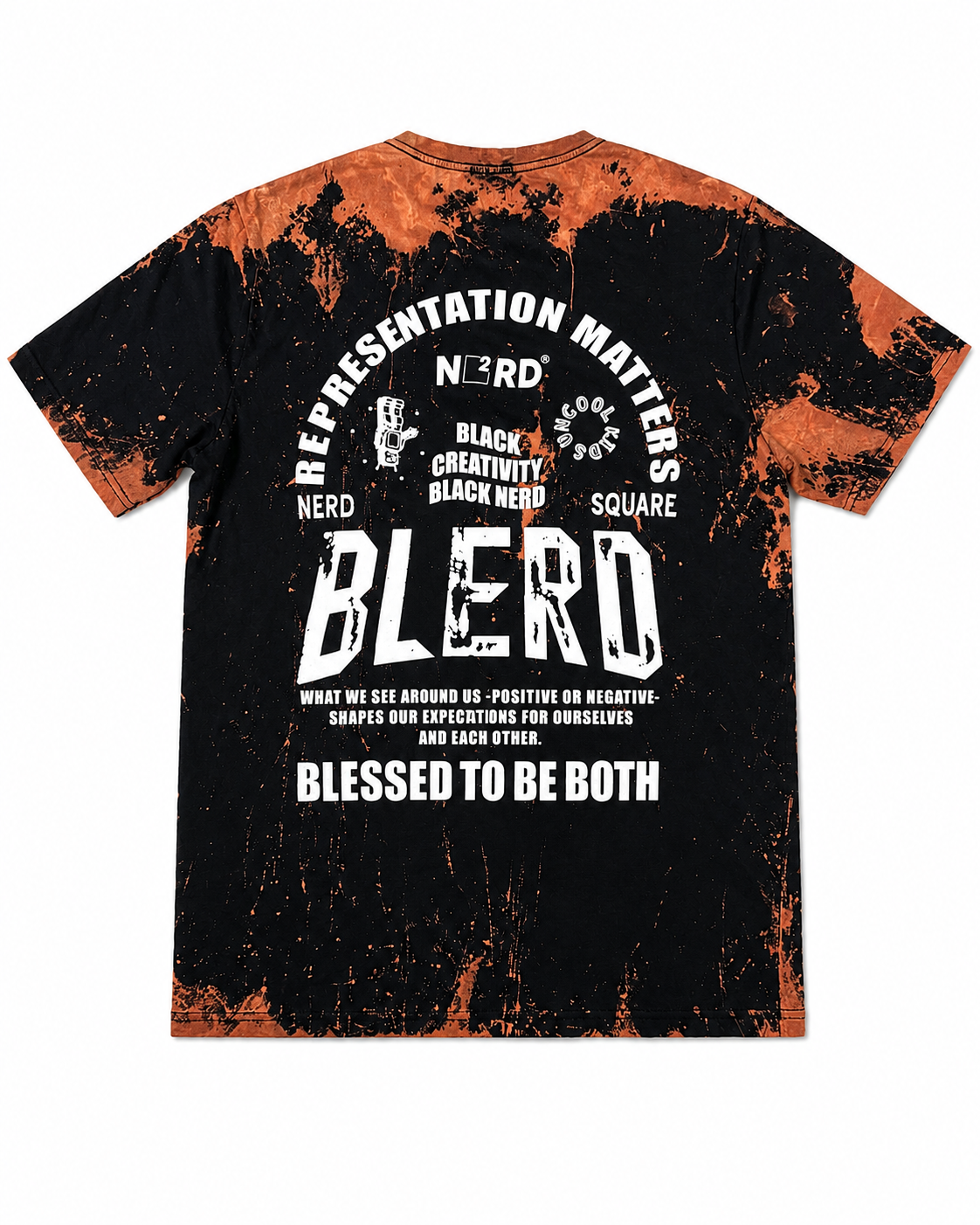 BLERD Acid Wash Tee - Black
