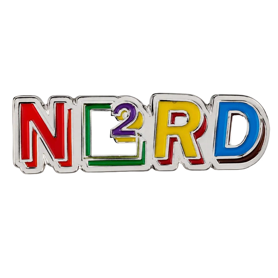 Nerd Enamel Pin