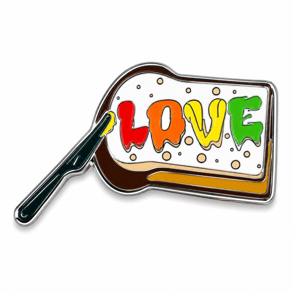 Spread Love Enamel Pin