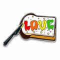 Spread Love Enamel Pin