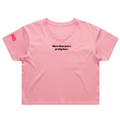 More Than Just A Pretty Face Crop Top - Pink