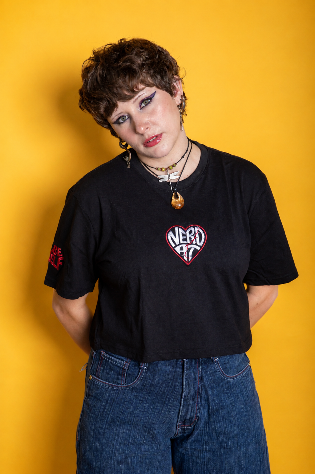 Nerd at Heart Crop Top
