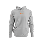 Embriodered Multicolor Be Yourself Nerd Square Hoodie